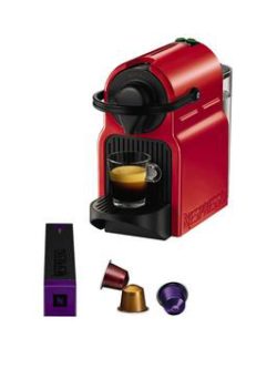 Nespresso Inissia Xn100540 Coffee Machine By Krups - Red